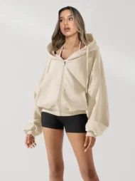 Casual AL Hooded Outdoor Sports Jacket - Image 4