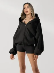 Casual AL Hooded Outdoor Sports Jacket - Image 6