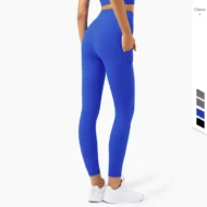 High Waist Squat Proof Elastic Capri with Pocket - Image 2
