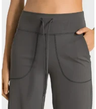 Wide Leg High Waist Casual Flare Pants - Image 6