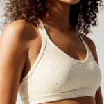Metalic Anti-Friction Sports Bra