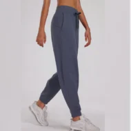 Loose Fitting Drawstring Sports Casual Capri - Image 3