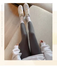 High Waist Brushed Shark Leggings - Image 9